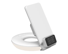 WiWU M11 4 in 1 Wireless Charging Station 15W with Clock - Best Prices