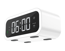 WiWU Wi-015 2 in 1 Wireless Charging Station with Clock 15W - Best Prices