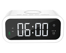 WiWU Wi-015 2 in 1 Wireless Charging Station with Clock 15W - Best Prices