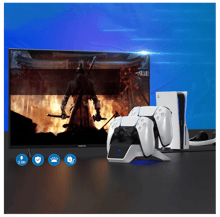 تشويتيك محطة شحن لذراع تحكم PS5 مع محول - أفضل سعر