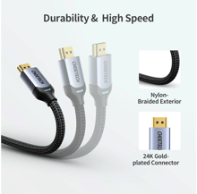 Choetech 8K Braided Cable HDMI 2.1 8K@60Hz 2m - Best Prices