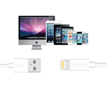Choetech USB-A to Lightning Nylon Braided MFi Cable 1.2m - Best Prices
