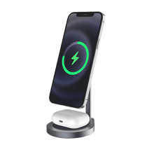 WiWU X25 Power Air 2 in 1 Wireless Charger Fast Charging Stand - Best Prices