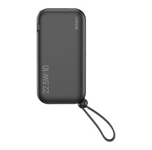 WiWU JC-23 20,000mAh Power Bank 22.5W with Built-In Cable and Led Display - Best Prices