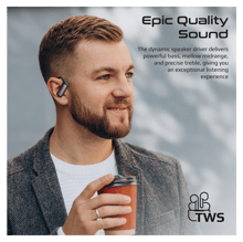 PROMATE SportFit™ High Definition ENC TWS Wireless Earbuds with IntelliTouch - Best Prices