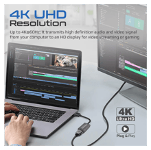بروميت ميديا لينك HDMI الى منفذ عرض - أفضل سعر