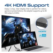 PROMATE 4K High Definition USB-C to Dual HDMI Adapter - Best Prices