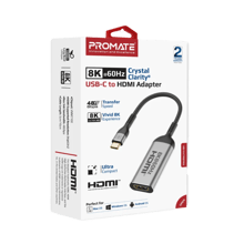 بروميت كرستال كلرتي 8K 60Hz تايب-سي الى HDMI - أفضل سعر