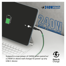 PROMATE 240W Super Speed Fast Charging USB-C Cable - Best Prices