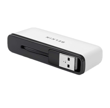 بيلكن موزع بـ4 منافذ USB 2.0 مع نظام إدارة كابلات مدمج - أفضل سعر