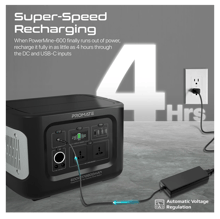 PROMATE PowerMine-600W 172,800mAh Rugged Durable - Best Prices