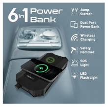 PROMATE HexaBolt 20 Jump Starter Power Bank 19200mAh - Best Prices