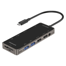 PROMATE 4 in 1 Ultra Compact Multiport Hub 100W Power Delivery - Best Prices