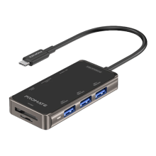 PROMATE 8 in 1 Ultra Compact Multiport Hub 100W Power Delivery - Best Prices