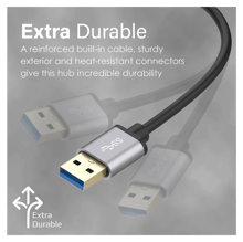 PROMATE 7 in 1 Ultra Compact Multiport Hub - Best Prices