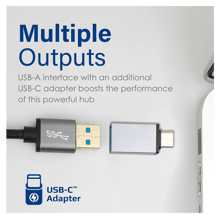 PROMATE 7 in 1 Ultra Compact Multiport Hub - Best Prices