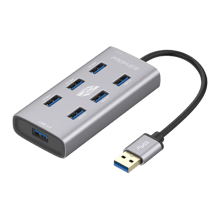 PROMATE 7 in 1 Ultra Compact Multiport Hub - Best Prices