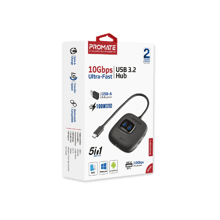 PROMATE 5 in 1 Ultra Compact Multiport Hub 100W Power Delivery - Best Prices