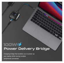 PROMATE 5 in 1 Ultra Compact Multiport Hub 100W Power Delivery - Best Prices
