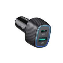 RAVPower RP-VC009 60W Dual Port QC24W+PD36W Car Charger - Best Prices