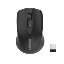 PROMATE Clix-8 2.4GHz Wireless Ergonomic Optical Mouse - Best Prices