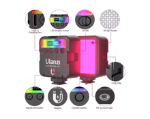 Ulanzi VL49 Rechargeable Mini RGB Light - Best Prices