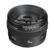 Canon EF 50mm f/1.4 USM Lens - Best Prices