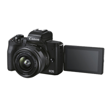 Canon M50 Mark II Mirrorless Camera with 15-45mm Lens - Best Prices