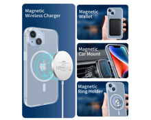 Choetech PC0119 Magnetic Phone Case Transparent iPhone - Best Prices