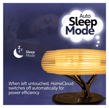 PROMATE 3 in 1 Cloud Design Wireless Speaker with LED Nightlight and Wireless Charger - Best Prices