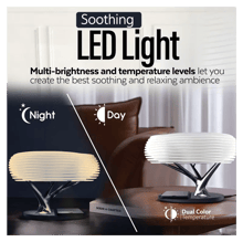 PROMATE 3 in 1 Cloud Design Wireless Speaker with LED Nightlight and Wireless Charger - Best Prices