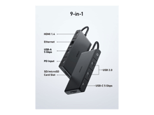 Anker 552 USB-C Hub 9 in 1, 4K HDMI - Best Prices