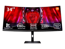 Xiaomi Curved Gaming Monitor 34" G34WQi EU - Best Prices