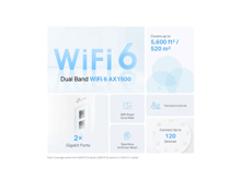 TP-Link Deco X10 | AX1500 Whole Home Mesh Wi-Fi 6 Router Unit - Best Prices
