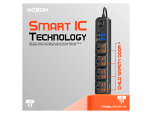 Moxom MX-ST16 7USB + 1PD 2500W Max Outlets 12in1 Power Strip - Best Prices