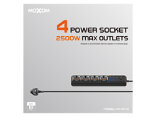 Moxom MX-ST16 7USB + 1PD 2500W Max Outlets 12in1 Power Strip - Best Prices