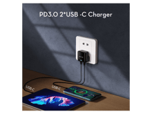 راف باور RP PC1031 PD شاحن حائط بمنفذ مزدوج - أفضل سعر