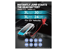 RAVPower RP-PB1226 Jump Starter 16000mAh - Best Prices