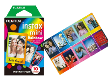 Fujifilm Instax Mini Colour Film with Border (10 Sheets) - Best Prices