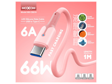 Moxom MX-CB219 1 Meter 3A LED Silicone Data Cable - Best Prices