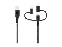 RAVPower RP-CB1033 3 in 1 Type-A To Micro+type C+lightning Cable 1.2m - Best Prices