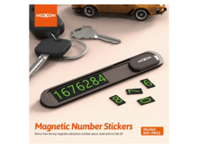 Moxom MX-pk02 Parking Number Plate - Best Prices