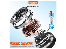 Moxom MX-cp01 Magnetic Phone Cooler - Best Prices