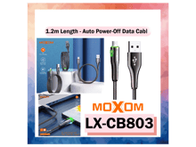 Moxom LX-CB803 3A Auto-Off Data Cable - Best Prices