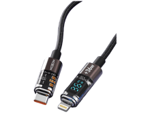 Moxom LX-CB834 PD Auto Power-Off LCD Display Data Cable Type-C to Lightning 36W - Best Prices
