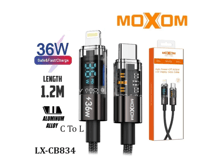 Moxom LX-CB834 PD Auto Power-Off LCD Display Data Cable Type-C to Lightning 36W - Best Prices