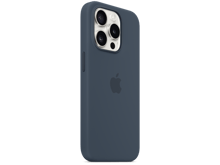 iPhone 15 Pro Silicone Case with MagSafe Storm Blue - Best Prices