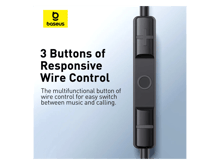 Baseus Encok CZ17 Semi-In-Ear Wired Earphones - Best Prices