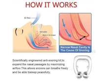 Anti-Snoring Sleep Clips - Best Prices