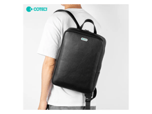 COTECi Large Capacity Leather Computer Waterproof Backpack - Best Prices